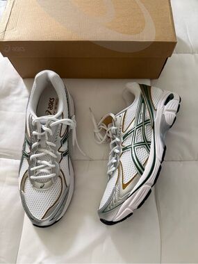 ASICS GT 2160 'WHITE GROVE' Casual Running Shoes Sneakers White/Grove Size 11